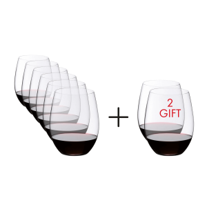 Riedel O Wine Tumbler Cabernet/Merlot Wine Glass (Set of 8)